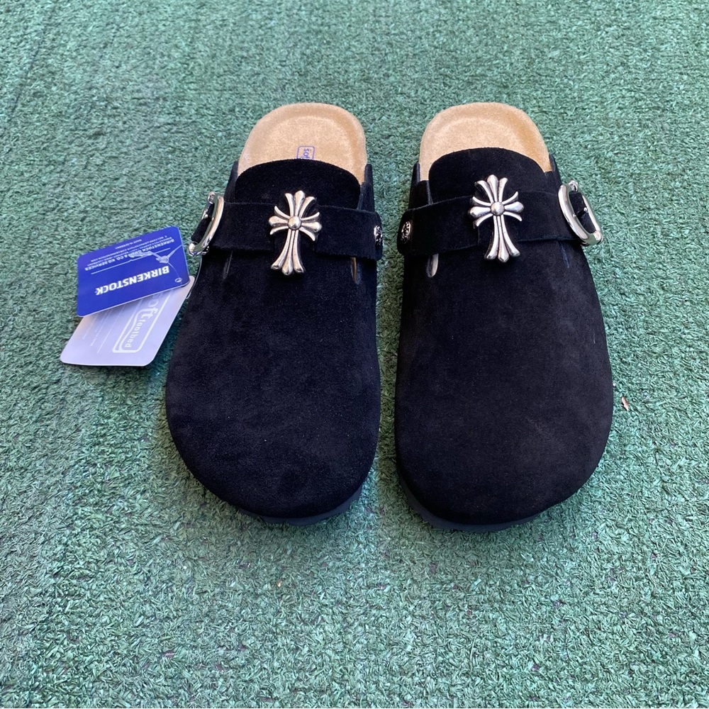 Chrome hearts Birkenstocks